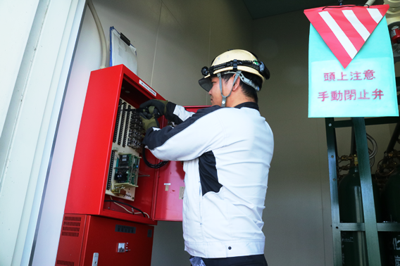 変電所消火設備