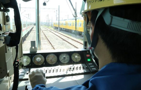 車両の転線作業での運転